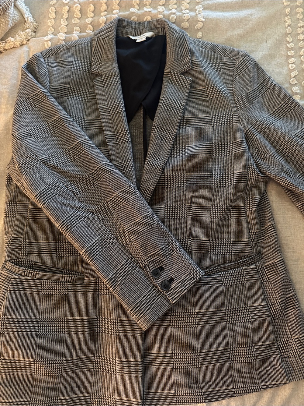 Plaid Blazer women’s size Large Old Navy